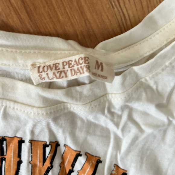 Nashville fringe tank off white- NWOT Nashville with detail on back - Picture 2 of 3